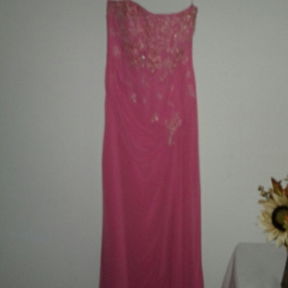 Anna Scott Dresses & Skirts - Anna Scott Pink Bridal Dress Evening Gown 2